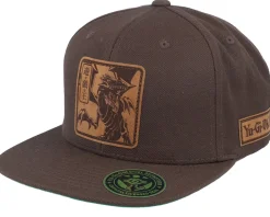 Seto Kaiba Engraved Brown Snapback - Yu-Gi-Oh