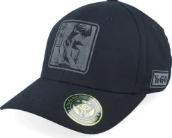 Seto Kaiba Grey Engraved Black Flexfit - Yu-Gi-Oh