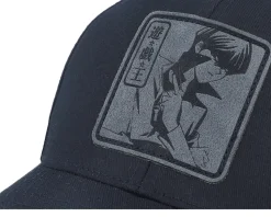 Seto Kaiba Grey Engraved Black Flexfit - Yu-Gi-Oh