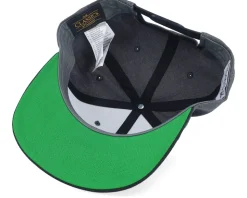 Seto Kaiba Grey Engraved Charcoal Snapback - Yu-Gi-Oh