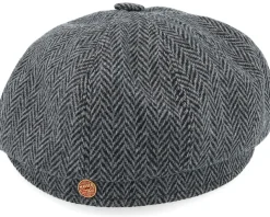 Seven Amaro Grey Flat Cap - Mayser