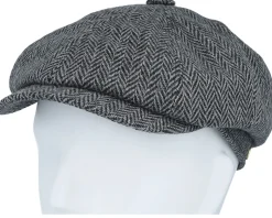 Seven Amaro Grey Flat Cap - Mayser