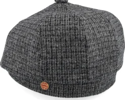 Seven Amaro Grey Newsboy Flat Cap - Mayser