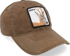 Sexa Rådjur Bock 435 Solid Buck Waxed Dad Cap - Hunter