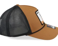 Sexa Rådjur Bock Caramel/Black/Black Rope A-Frame Trucker - Hunter