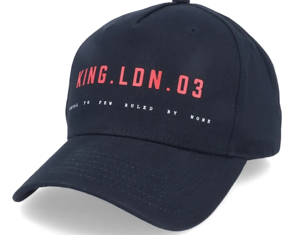 Shadwell Curved Peak Black Adjustable - King Apparel