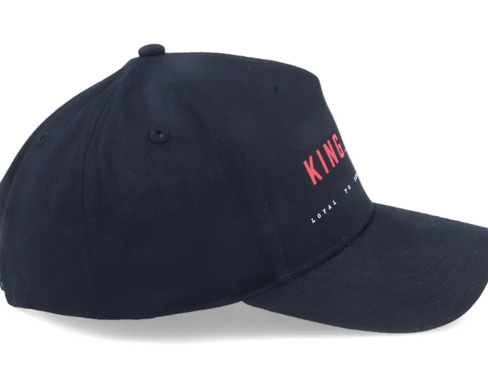 Shadwell Curved Peak Black Adjustable - King Apparel
