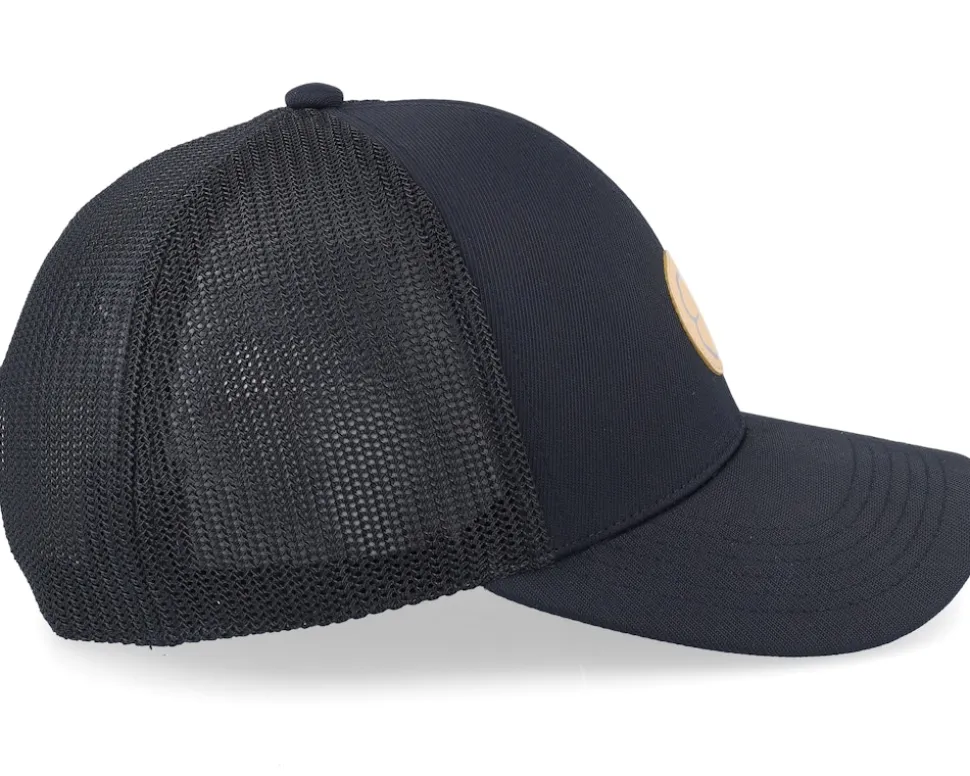 Sharp Luck 14 Black Hat W White Mesh W Patch Trucker - Black Clover