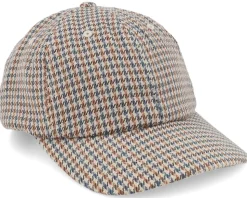 Shelby Mp Sand Houndtooth Dad Cap - Brixton