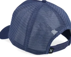 Shit Happens Rubber Navy Blue A-Frame Trucker - John Hatter & Co