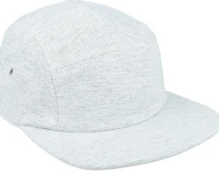 Shoal Soft Cap Light Grey Melange 5-Panel - Upfront