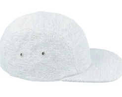 Shoal Soft Cap Light Grey Melange 5-Panel - Upfront