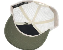 Show Me The Money Green/White A-Frame Trucker - John Hatter & Co