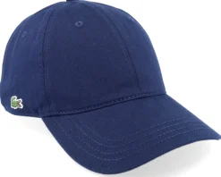 Side Patch Navy Blue Dad Cap - Lacoste