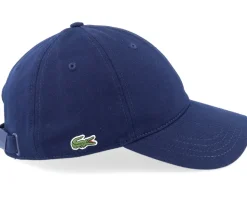 Side Patch Navy Blue Dad Cap - Lacoste