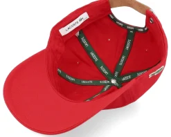 Side Patch Red Dad Cap - Lacoste