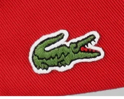 Side Patch Red Dad Cap - Lacoste