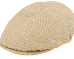 Sidney Como Camel Flat Cap - Mayser