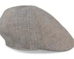 Sidney Dundee Taupe Flat Cap - Mayser