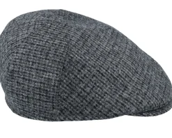 Sidney Plus Amaro Grey Flat Cap - Mayser