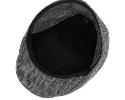 Sidney Plus Amaro Grey Flat Cap - Mayser