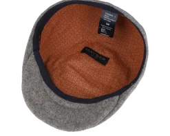 Sidney Wool Blend Beige Flat Cap - Mayser