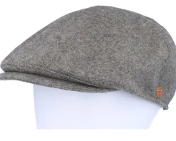 Sidney Wool Blend Beige Flat Cap - Mayser