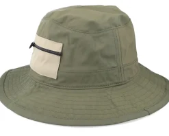 Signature Fisher Hat Dark Military Green Bucket - Karl Kani