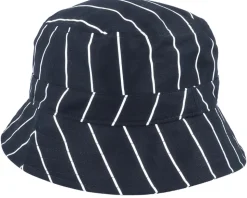 Signature Pinstripe Hat Black/White Bucket - Karl Kani