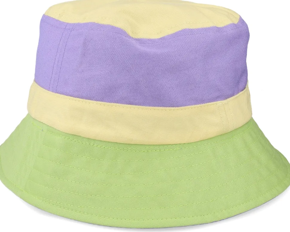 Signature Reversible Block Purple/Yellow/Green Bucket - Karl Kani
