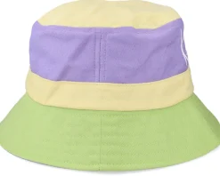 Signature Reversible Block Purple/Yellow/Green Bucket - Karl Kani