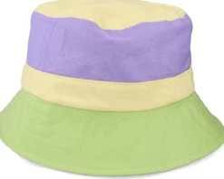 Signature Reversible Block Purple/Yellow/Green Bucket - Karl Kani