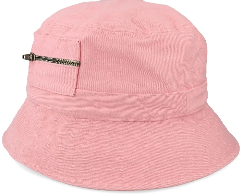 Signature Washed Zip Hat Rose Bucket - Karl Kani