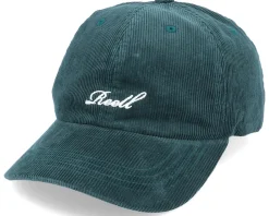 Single Script Cap 160 Dark Green Ribcord Adjustable - Reell