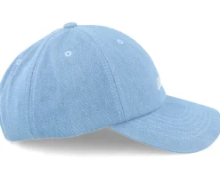 Single Script Cap Light Blue Denim Dad Cap - Reell