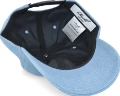 Single Script Cap Light Blue Denim Dad Cap - Reell