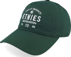 Skate Co Hunter Green Dad Cap - Etnies