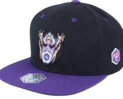 Skeleton Necromancer Patch Black/Purple Snapback