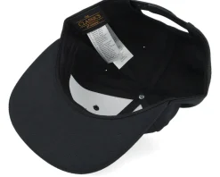 Skull & Pistons Patch Black Snapback - Born To Ride