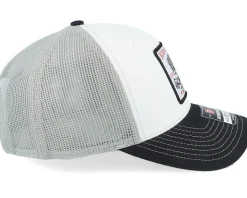 Skull & Pistons Patch White/Aluminum/Black Trucker - Born To Ride