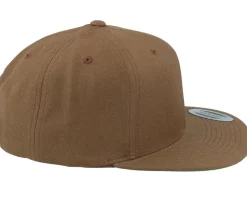 Skull Engraved Classic Tan Snapback - Iconic
