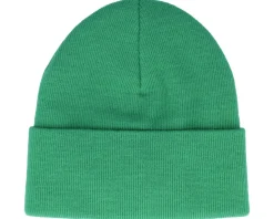 Slouchy Red Tab Beanie Medium Green Cuff - Levi's