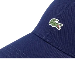 Small Logo 1 Navy Blue Dad Cap - Lacoste