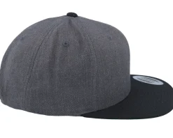 Small Mountain Black/Charcoal Grey/Black Snapback - Wild Spirit