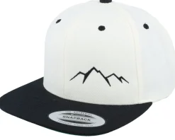 Small Mountain Black/Charcoal Grey/Black Snapback - Wild Spirit