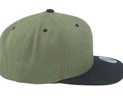 Small Mountain Black/Olive/Black Snapback - Wild Spirit