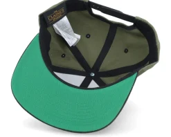Small Mountain Black/Olive/Black Snapback - Wild Spirit