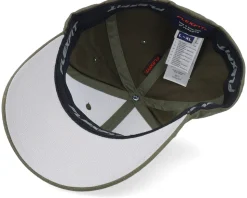 Small Mountain Icon Patch Olive Flexfit - Wild Spirit