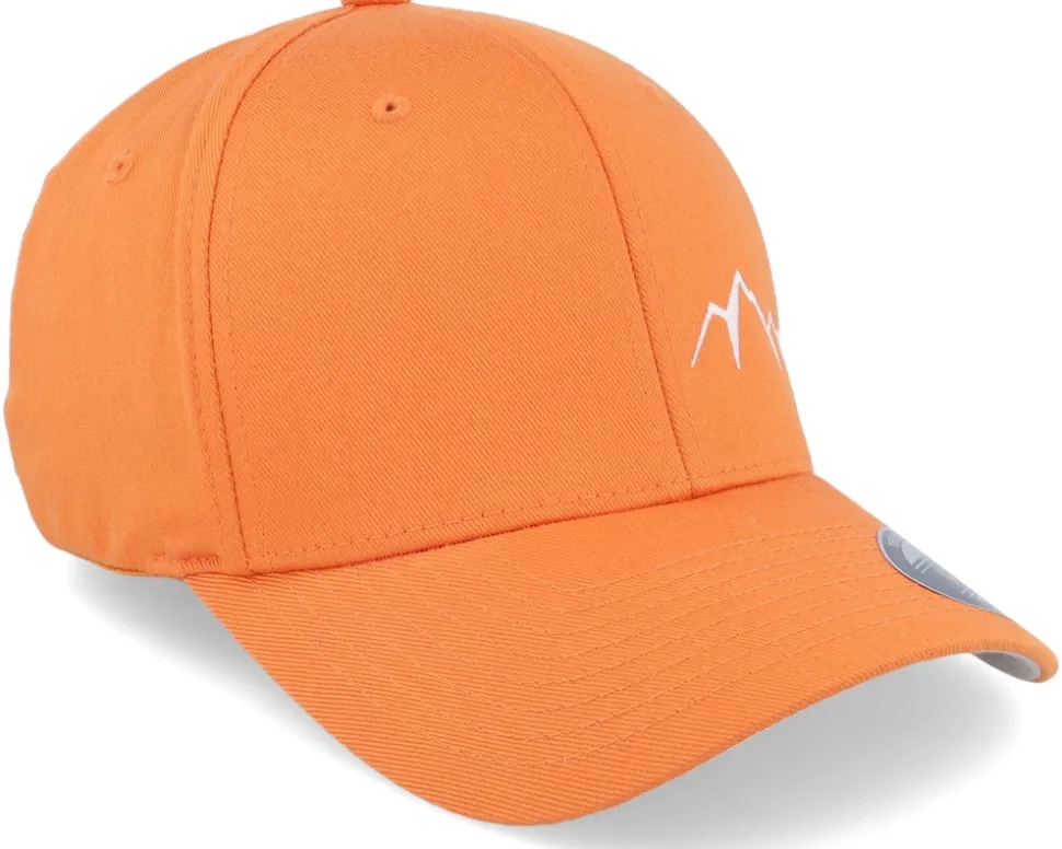 Small Mountain White/Orange Flexfit - Wild Spirit