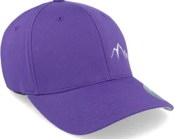 Small Mountain White/Purple Flexfit - Wild Spirit